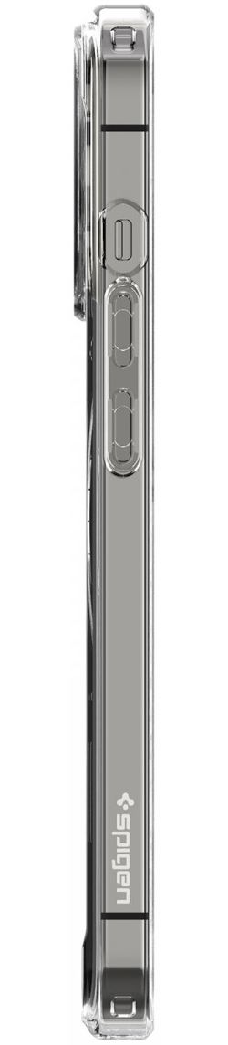 Spigen Ultra Hybrid iPhone 13 Pro Hoesje MagSafe Transparant/Zwart afbeelding 3