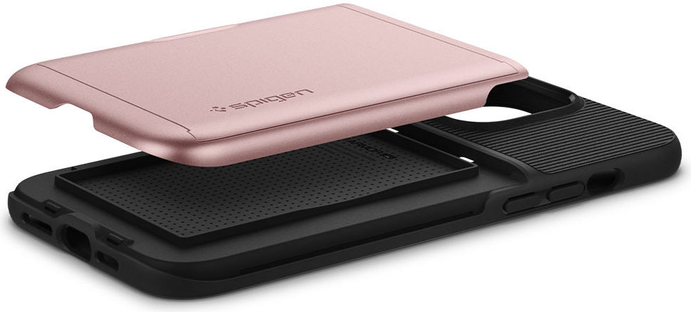 Spigen Slim Armor CS Apple iPhone 13 Pro Hoesje Roze Goud afbeelding 10