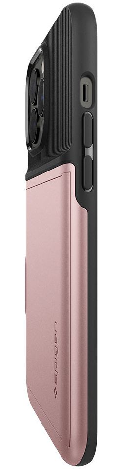 Spigen Slim Armor CS Apple iPhone 13 Pro Hoesje Roze Goud afbeelding 5