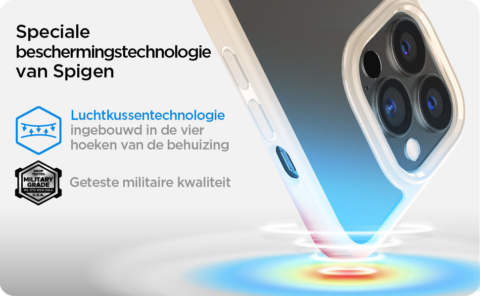 Spigen Tough Armor Apple iPhone 13 Pro Hoesje Gunmetal afbeelding 5