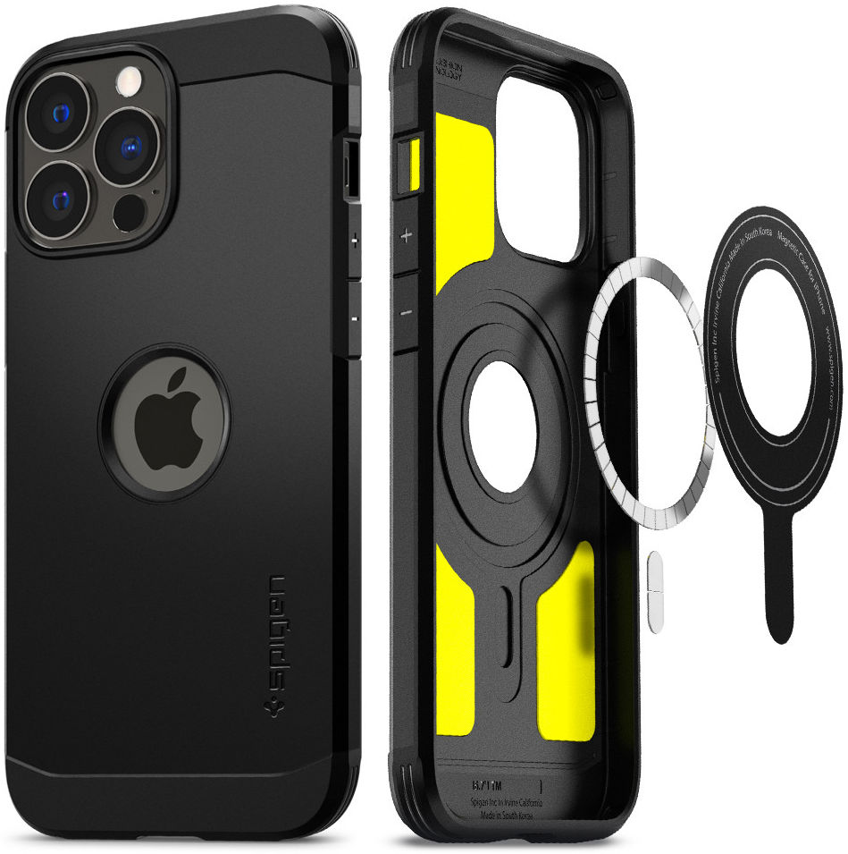 Spigen Tough Armor Apple iPhone 13 Pro MagSafe Hoesje Zwart afbeelding 2