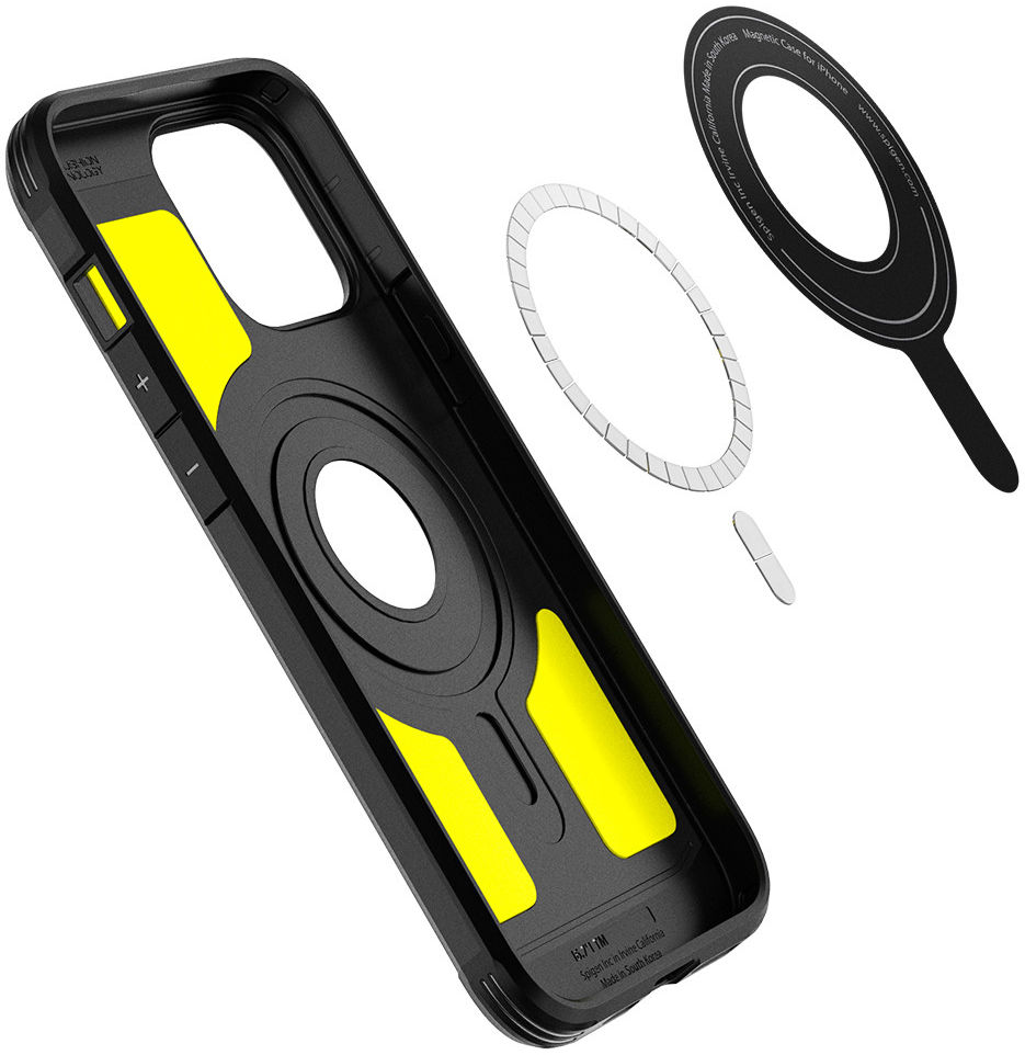 Spigen Tough Armor Apple iPhone 13 Pro MagSafe Hoesje Zwart afbeelding 7
