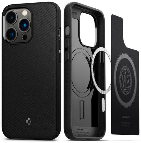 Spigen Core Armor Apple iPhone 13 Pro MagSafe Hoesje Zwart afbeelding 3