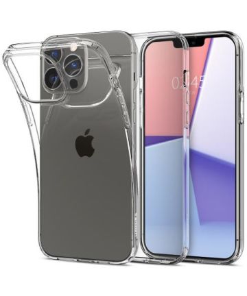 Spigen Crystal Flex Apple iPhone 13 Pro Hoesje Transparant Hoesjes