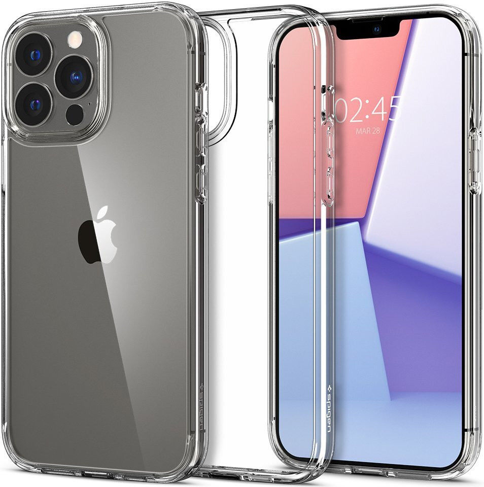 Spigen Crystal Hybrid Apple iPhone 13 Pro Hoesje Transparant afbeelding 2
