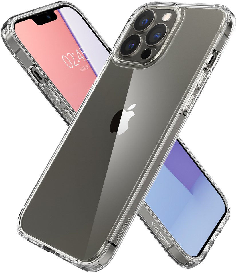 Spigen Crystal Hybrid Apple iPhone 13 Pro Hoesje Transparant afbeelding 5