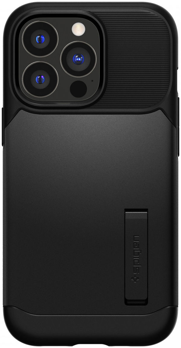 Spigen Slim Armor Apple iPhone 13 Pro Hoesje Zwart afbeelding 1