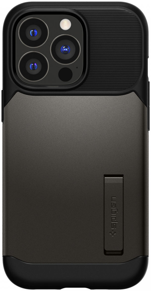 Spigen Slim Armor Apple iPhone 13 Pro Hoesje Gunmetal afbeelding 1
