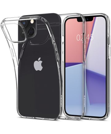 Spigen Liquid Crystal Apple iPhone 13 Mini Hoesje Transparant Hoesjes