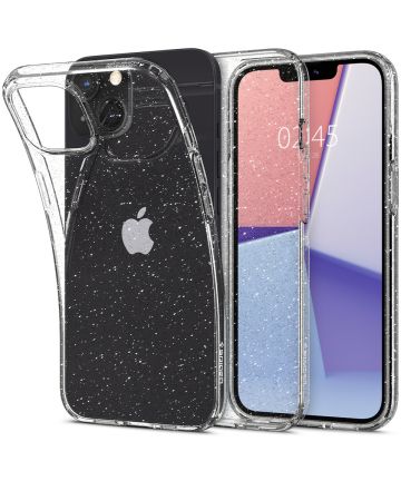 Spigen Liquid Crystal Apple iPhone 13 Mini Hoesje Glitter Hoesjes