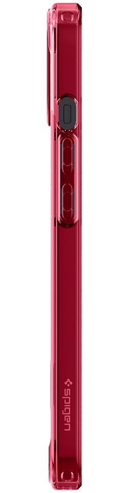 Spigen Ultra Hybrid Apple iPhone 13 Mini Hoesje Transparant/Rood afbeelding 11
