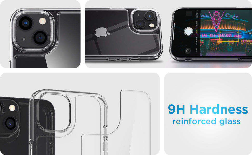 Spigen Quartz Hybrid Apple iPhone 13 Mini Hoesje Transparant afbeelding 10
