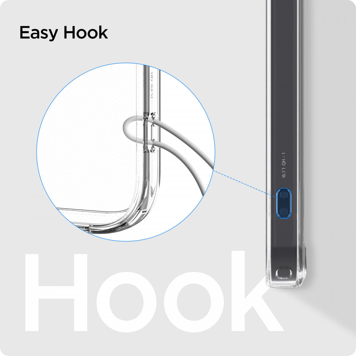 Spigen Quartz Hybrid Apple iPhone 13 Mini Hoesje Transparant afbeelding 7