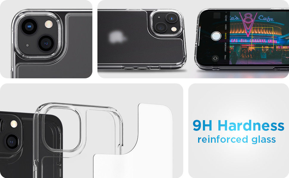 Spigen Quartz Hybrid Apple iPhone 13 Mini Hoesje Matte Transparant afbeelding 11