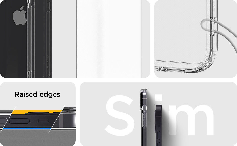 Spigen Quartz Hybrid Apple iPhone 13 Mini Hoesje Matte Transparant afbeelding 13