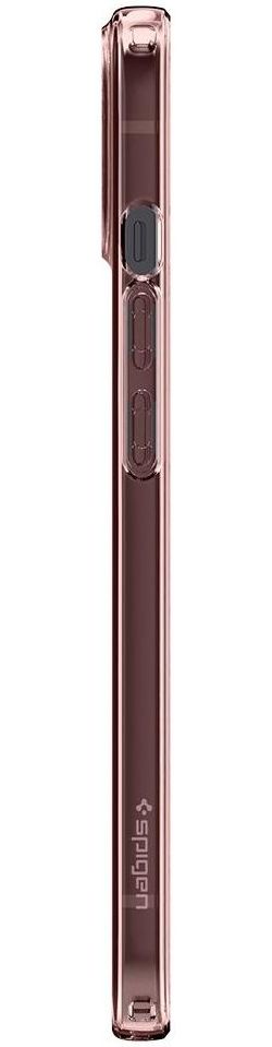 Spigen Crystal Flex Apple iPhone 13 Mini Hoesje Transparant Roze afbeelding 6
