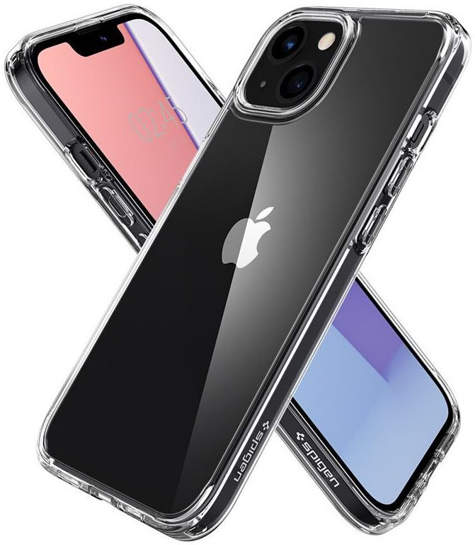 Spigen Crystal Hybrid  Apple iPhone 13 Mini Hoesje Transparant afbeelding 4