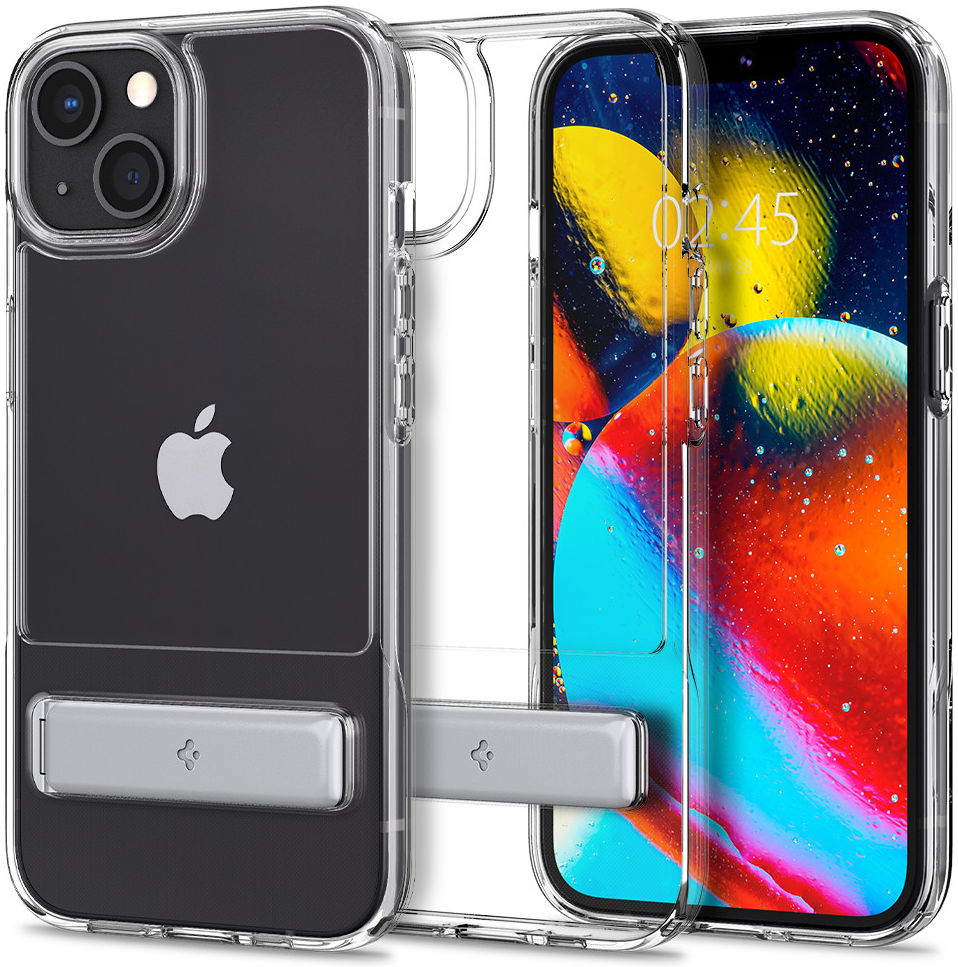 Spigen Slim Armor S Apple iPhone 13 Mini Hoesje Transparant afbeelding 1