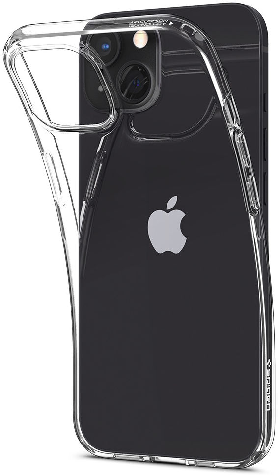 Spigen Liquid Crystal Apple iPhone 13 Hoesje Back Cover Transparant afbeelding 1