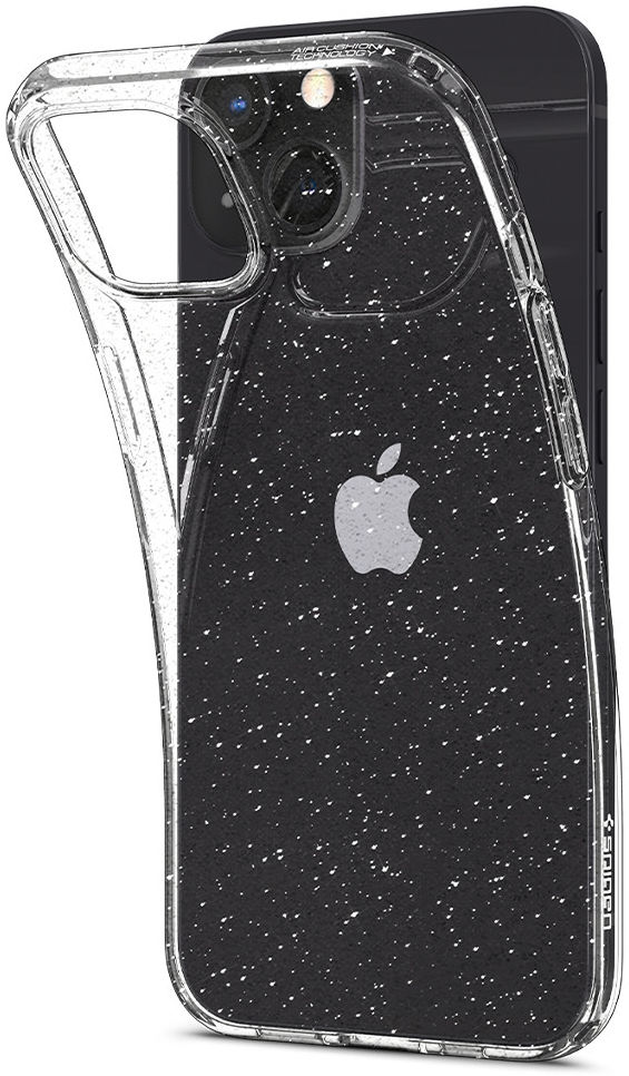 Spigen Liquid Crystal Apple iPhone 13 Hoesje Back Cover Glitter afbeelding 4