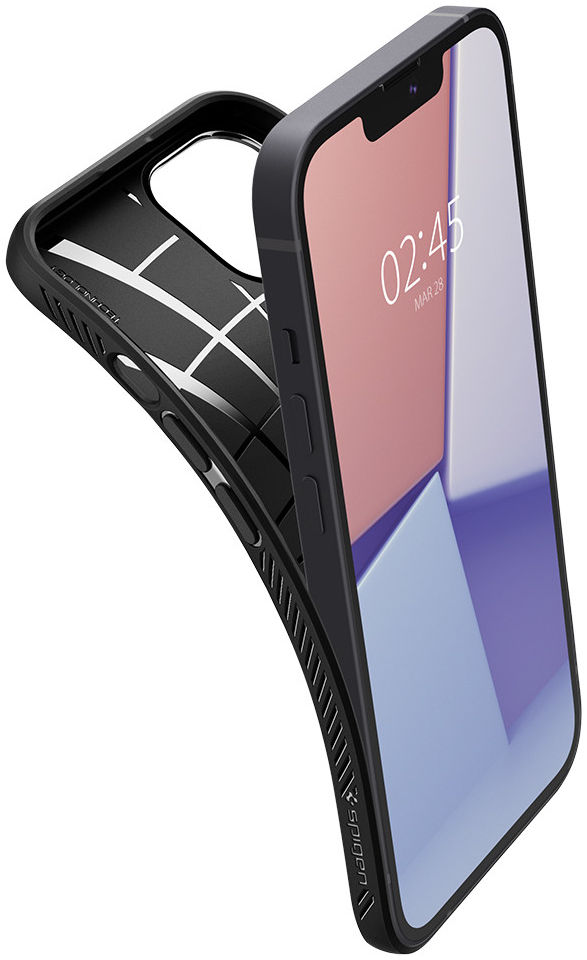 Spigen Liquid Air Apple iPhone 13 Hoesje Flexibele Back Cover Zwart afbeelding 5