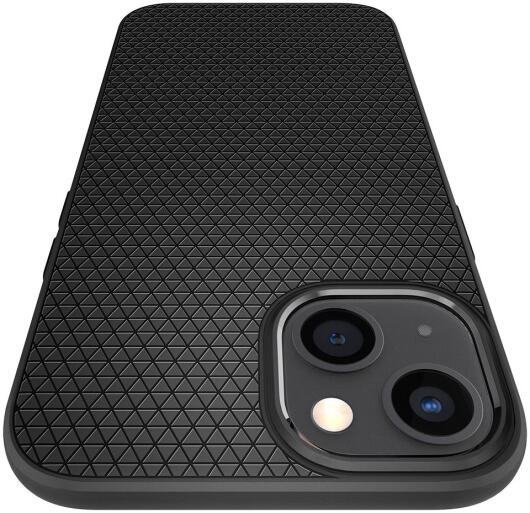 Spigen Liquid Air Apple iPhone 13 Hoesje Flexibele Back Cover Zwart afbeelding 4