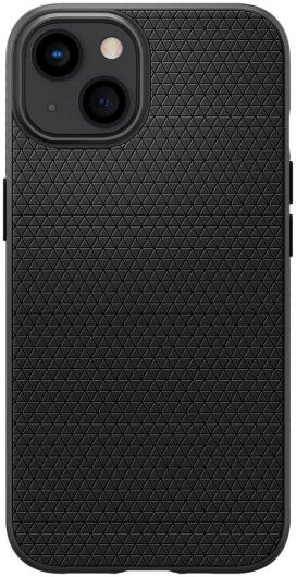 Spigen Liquid Air Apple iPhone 13 Hoesje Flexibele Back Cover Zwart afbeelding 1