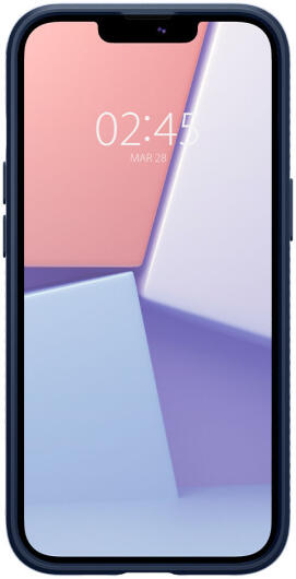 Spigen Liquid Air Apple iPhone 13 Hoesje Flexibele Back Cover Blauw afbeelding 13