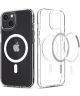 Spigen Ultra Hybrid iPhone 13 Hoesje MagSafe Transparant/Wit