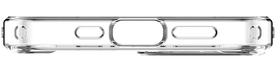 Spigen Ultra Hybrid iPhone 13 Hoesje MagSafe Transparant/Wit afbeelding 8