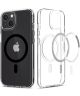 Spigen Ultra Hybrid iPhone 13 Hoesje MagSafe Transparant/Zwart