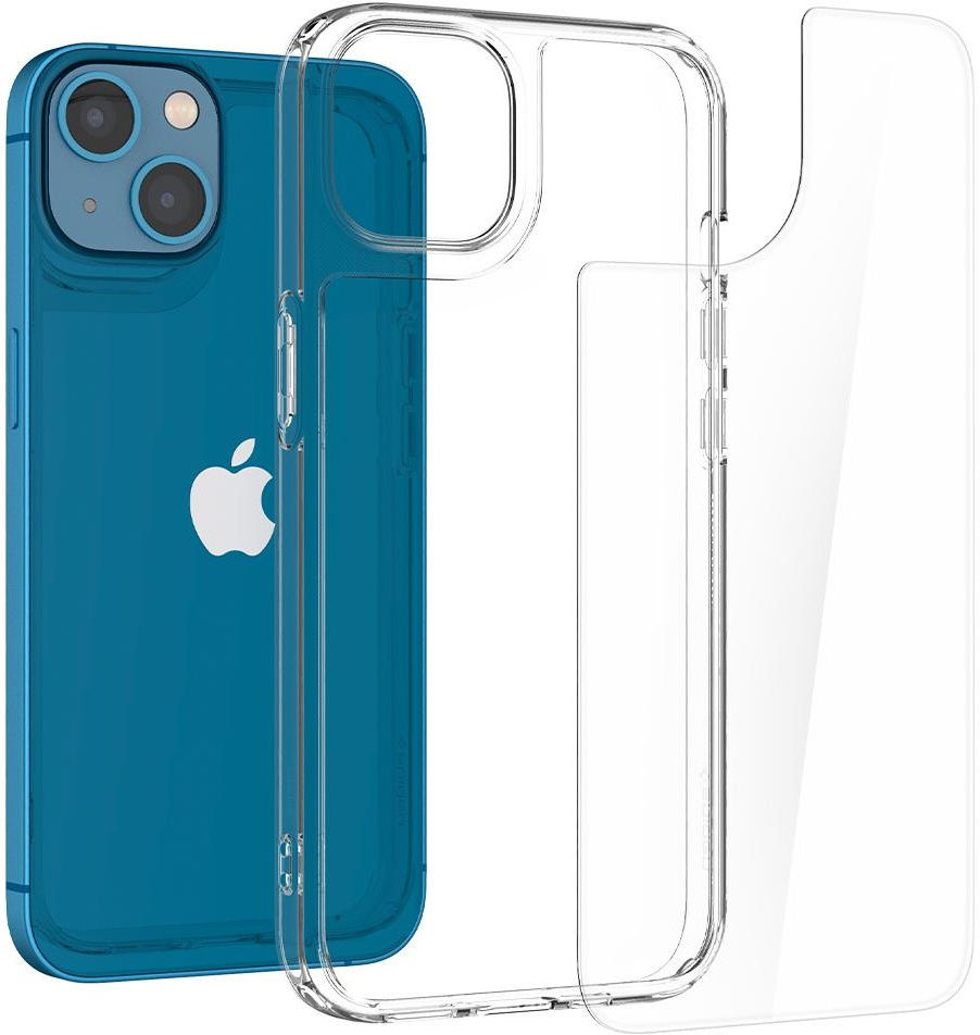 Spigen Ultra Hybrid Apple iPhone 13 Hoesje Transparant afbeelding 3