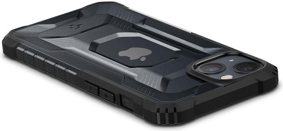 Spigen Nitro Force Apple iPhone 13 Hoesje Frosted Transparant afbeelding 5