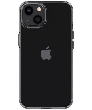 Spigen Crystal Flex Apple iPhone 13 Hoesje Transparant Zwart Hoesjes