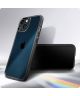 Spigen Crystal Hybrid Apple iPhone 13 Hoesje Transparant Zwart