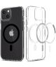 Spigen Crystal Hybrid Apple iPhone 13 MagSafe Hoesje Zwart