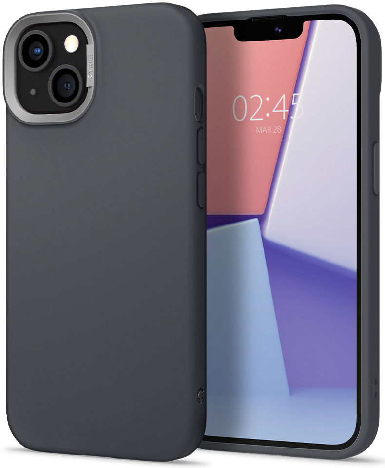Spigen Cyrill Color Brick Apple iPhone 13 Pro Hoesje Grijs afbeelding 1