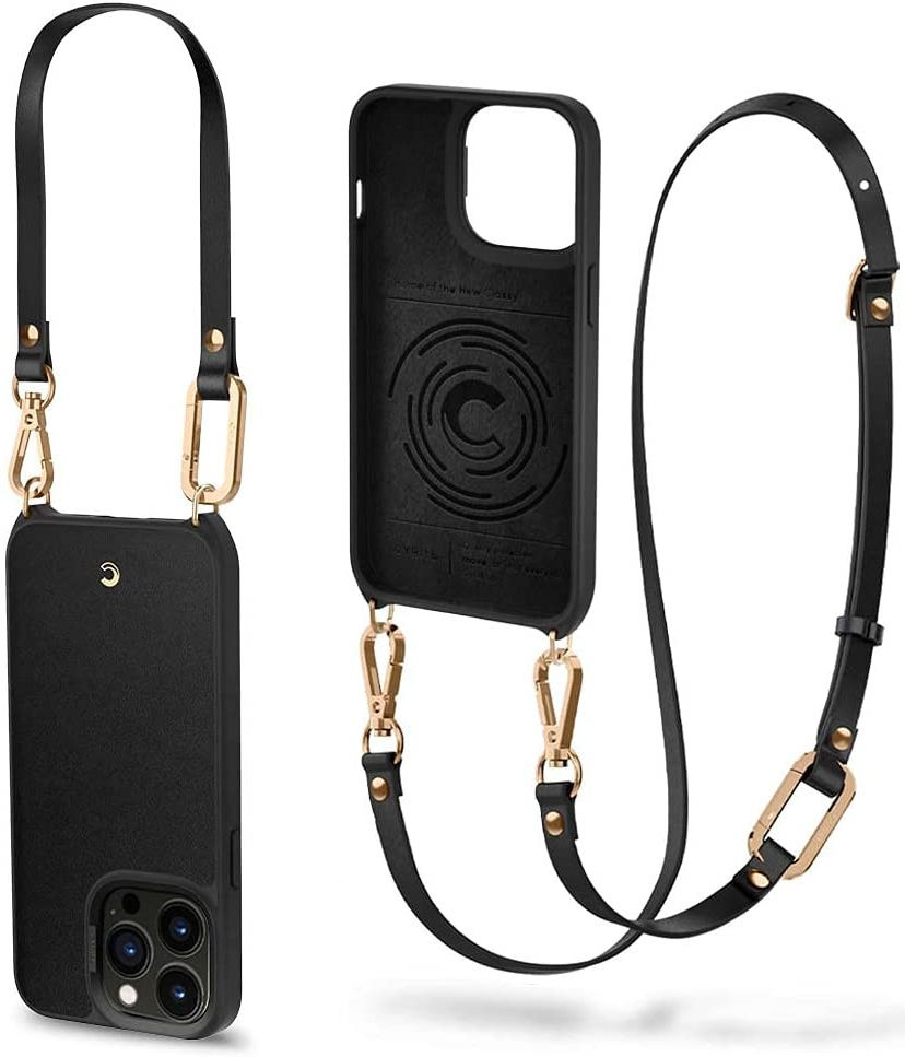 Spigen Cyrill Classic Charm Apple iPhone 13 Pro Hoesje Zwart afbeelding 10