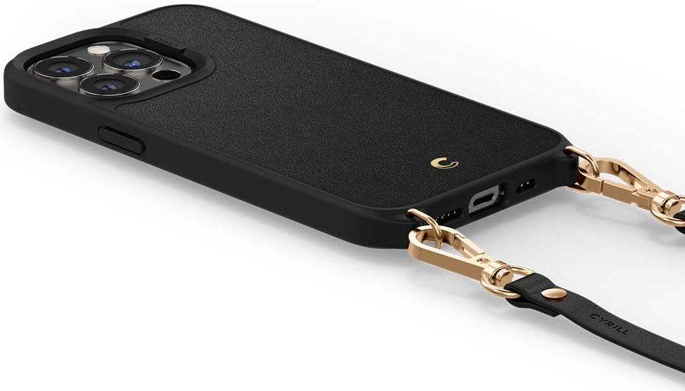 Spigen Cyrill Classic Charm Apple iPhone 13 Pro Hoesje Zwart afbeelding 16