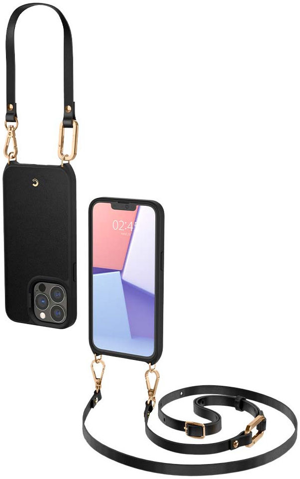 Spigen Cyrill Classic Charm Apple iPhone 13 Pro Hoesje Zwart afbeelding 12