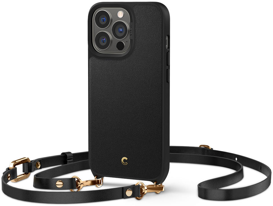 Spigen Cyrill Classic Charm Apple iPhone 13 Pro Hoesje Zwart afbeelding 2