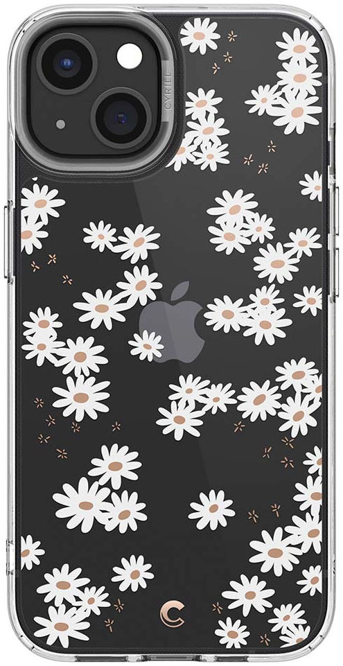 Spigen Cyrill Apple iPhone 13 Pro Hoesje White Daisy afbeelding 1