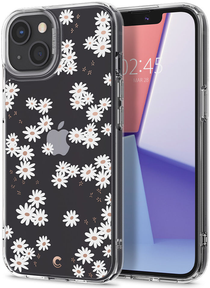 Spigen Cyrill Apple iPhone 13 Pro Hoesje White Daisy afbeelding 7