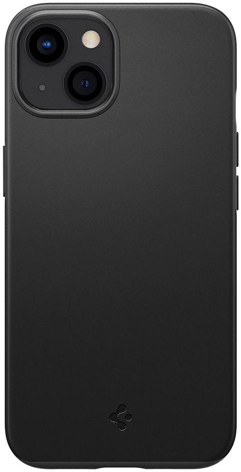 Spigen Thin Fit Apple iPhone 13 Hoesje Ultra Dun Back Cover Zwart afbeelding 1