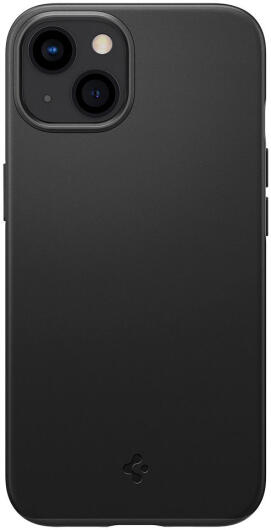 Spigen Thin Fit Apple iPhone 13 Hoesje Ultra Dun Back Cover Zwart afbeelding 1