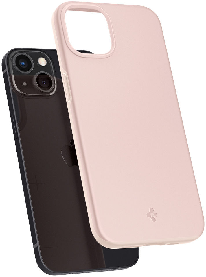 Spigen Thin Fit Apple iPhone 13 Mini Ultra Dun Hoesje Roze afbeelding 2