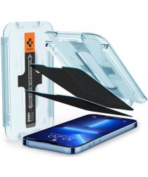 Spigen EZ Fit Glas.tR Apple iPhone 13 Pro Max Privacy Glass (2-Pack)
