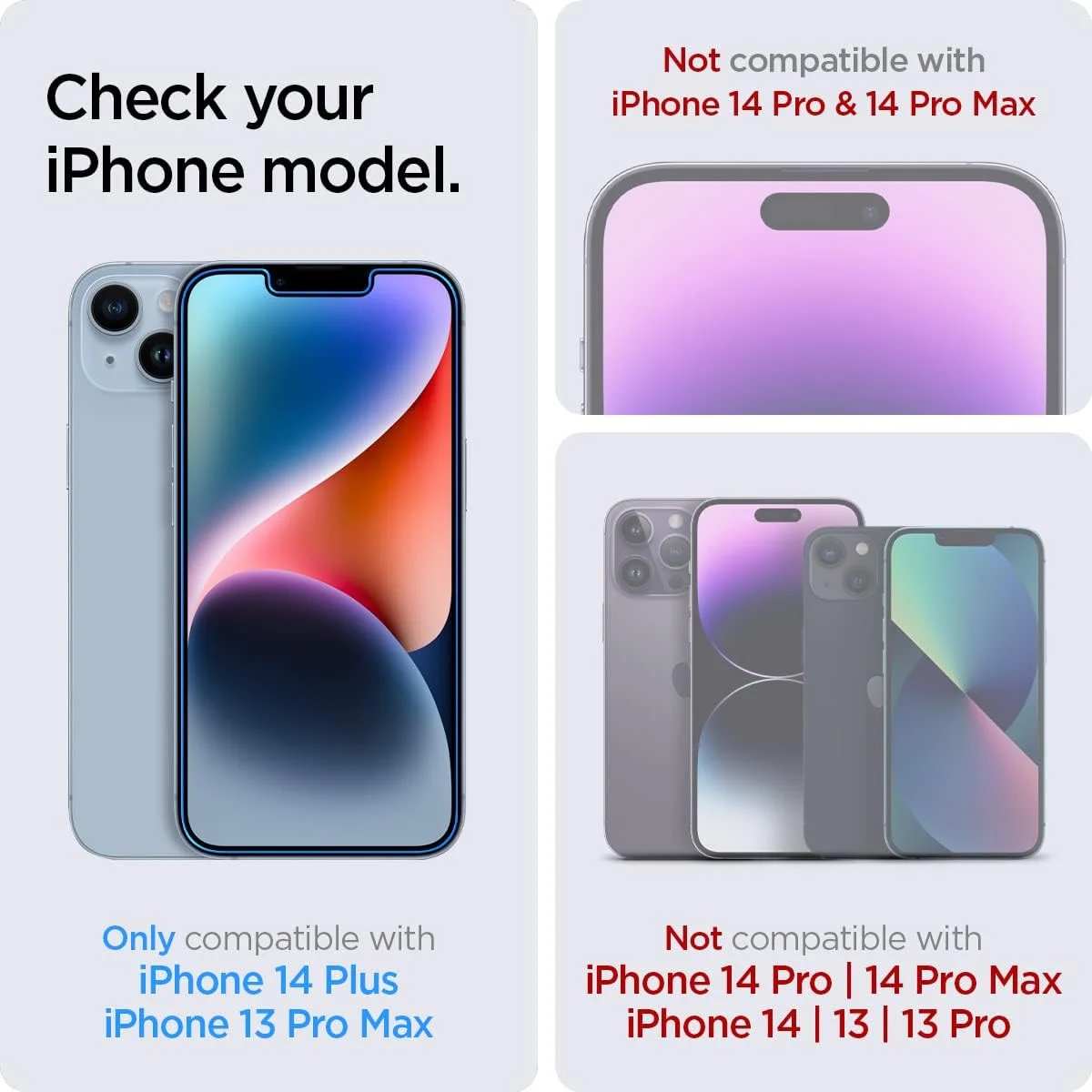 Spigen Glas.tR iPhone 14 Plus / 13 Pro Max Tempered Glass Transparant afbeelding 4