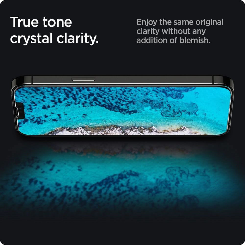 Spigen Glas.tR Apple iPhone 13 Pro Max Screen Protector Privacy Glass afbeelding 4