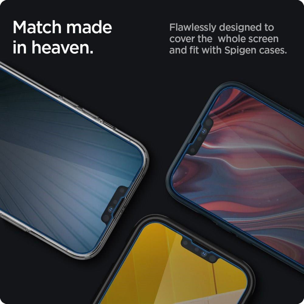 Spigen Glas.tR Apple iPhone 13 Pro Max Screen Protector Privacy Glass afbeelding 5